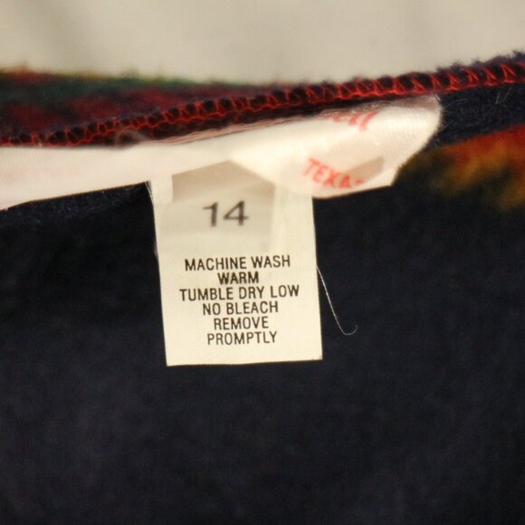 Vtg FASHIONS BY SHELL Dallas Plaid Patchwork Vest - Picture 12 of 13